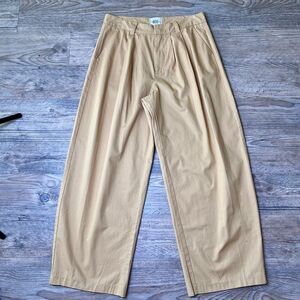 BDG Tan Ankle Cropped Pants Relaxed Fit